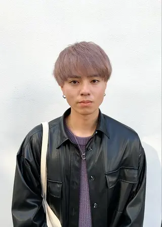 ショート カラー ヘアアレンジ メンズ 〽️magico/ ウルフDaiki〽️のヘアスタイル