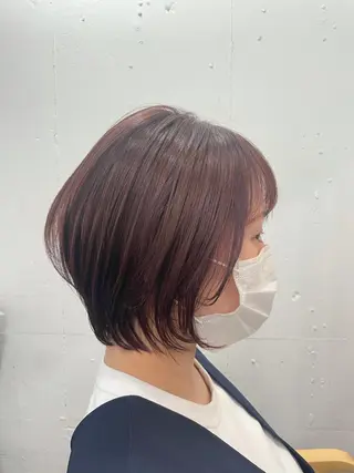 ミディアム 【店長】ショート 似合わせ🦩相羽里美のヘアスタイル