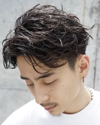 パーマ 人気No. 1 河原田のヘアスタイル