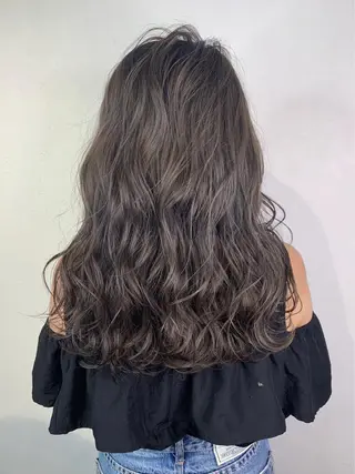 セミロング 渋谷/ハッシュ レイヤーカット/会田のヘアスタイル