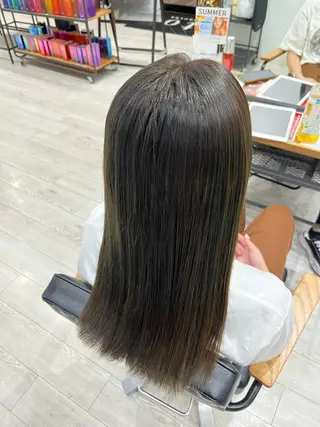 ロング 殿北 茉奈のヘアスタイル