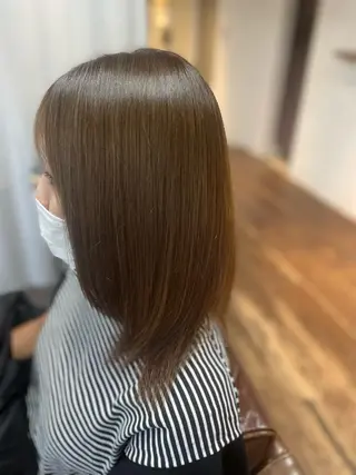 ミディアム カラー S.MASTARD所属・TAKA ♦︎bridge♦︎のヘアスタイル