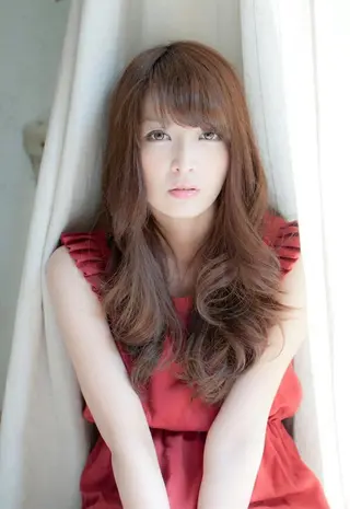 ロング セミロング カラー 顔周りレイヤーカット 髪質改善代表西村功平のヘアスタイル