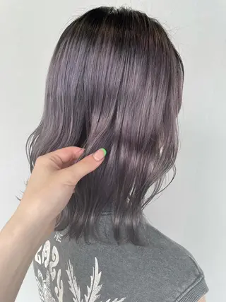 ミディアム カラー リルフェアリー 磐田店のヘアスタイル