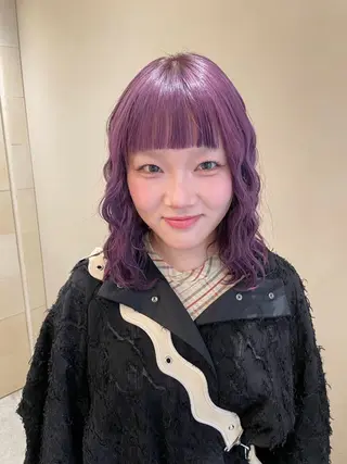 ミディアム カラー HERMITAGE/ chihiroのヘアスタイル