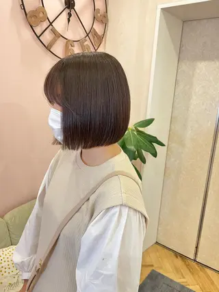 セミロング カラー ヘアアレンジ ブリーチなし/ レイヤー🌿runaのヘアスタイル