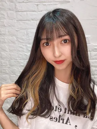 ロング カラー uros.所属・メンズパーマ/ エクステ🌞セナのヘアスタイル