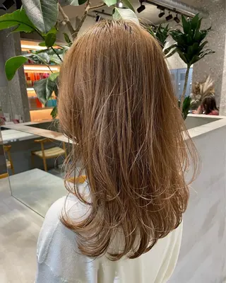 ミディアム カラー soigné所属・カットモデル募集 /RIO🩰のヘアスタイル