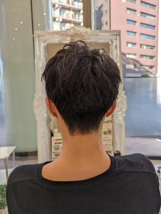 メンズ 髪質改善 カミムラのヘアスタイル