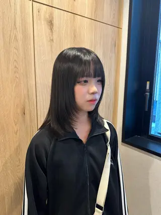 ミディアム COCO/ 大阪/韓国風🎀のヘアスタイル