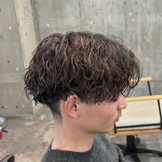 ショート カラー パーマ メンズ 🎧【パーマ師】 SOUMA🎧のヘアスタイル