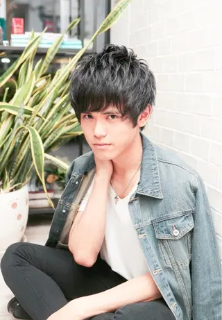 ショート メンズ 🌈限定価格🌈 鈴木　瑛輔のヘアスタイル