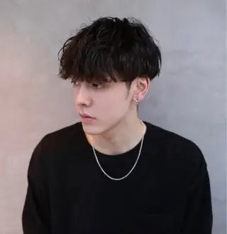 パーマ メンズ Etoile +/ 坂嶋大飛のヘアスタイル