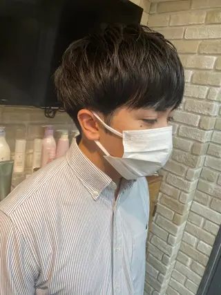 メンズ eyesburg W/est所属・ショート 村上のヘアスタイル