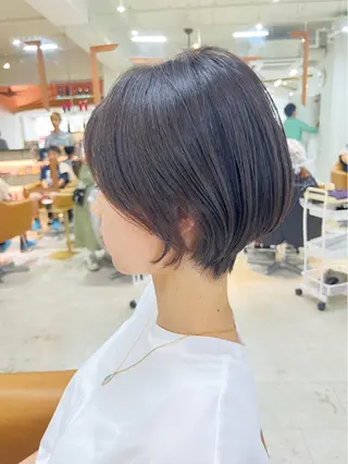 ショート 中元 美月のヘアスタイル