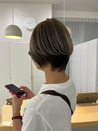 ショート e's所属・瀬長 なおみのヘアスタイル