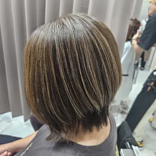 ショート カラー パーマ 【GRANDEUR】 Matsuiのヘアスタイル