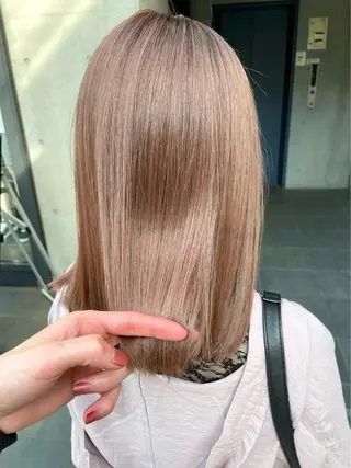 ミディアム カラー 似合わせカラー 🪞🎀✨️hinaのヘアスタイル