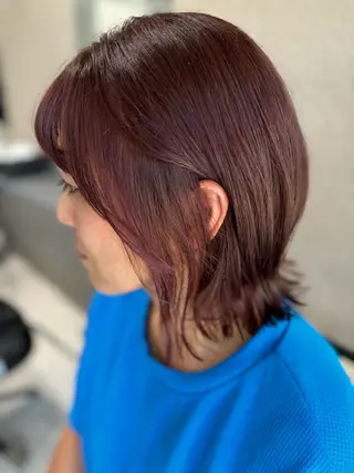 ミディアム SHIAN橋本南口店所属・みやうち あやのヘアスタイル