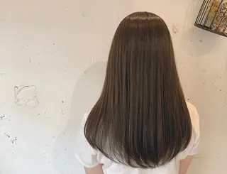 セミロング カラー たかいわ みきのヘアスタイル