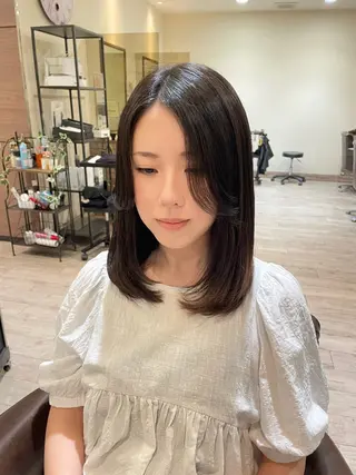 ミディアム 太田陽葉里/ パーマモデル募集中のヘアスタイル