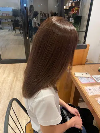 カラー 🪞艶カラー/ボブ/ 矯正/高橋亜実🪞のヘアスタイル