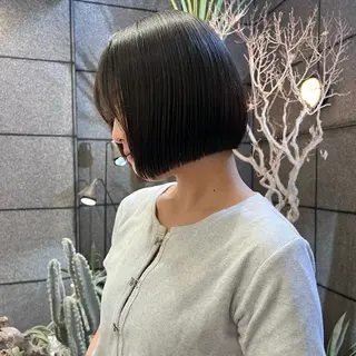 ショート 酸性ストレート/ カスミ🩰のヘアスタイル