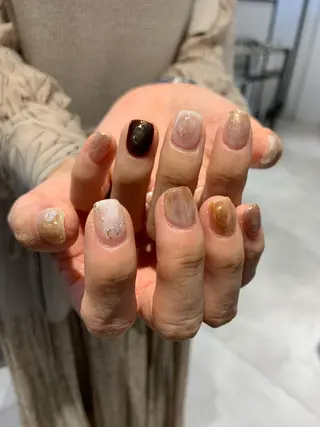 ネイル 【韓国ヘア・ネイル】 HINATA🍒のネイルデザイン