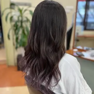 ロング カラー 【ニュアンスカラー・ 髪質改善】スズキカナのヘアスタイル