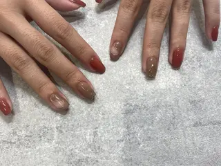 ネイル NINEnami ニュアンスネイルのネイルデザイン