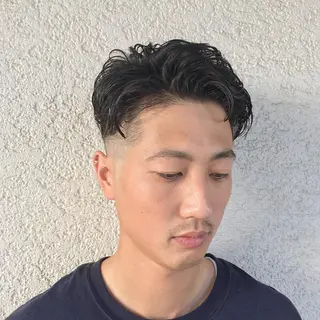 パーマ メンズ メンズサロンLOSS所属・メンズサロン rootのヘアスタイル