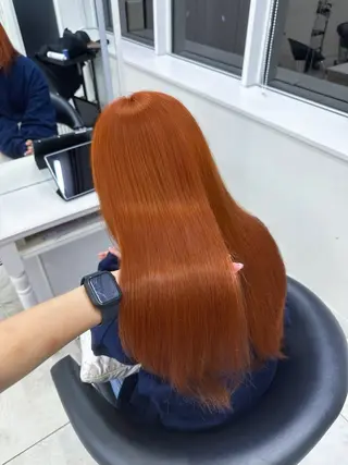 ロング 暖色/韓国ストリート /MIKAGE🩶のヘアスタイル