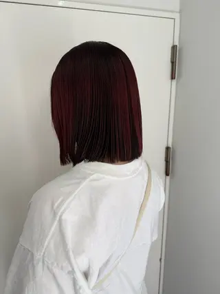 ミディアム HAZEL 博多所属・SHIORI/ 博多美容室のヘアスタイル