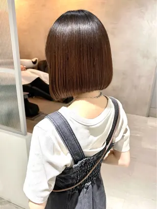 ショート カラー 💖褒められサラ艶髪 💖本木ヨシヒサ💖のヘアスタイル