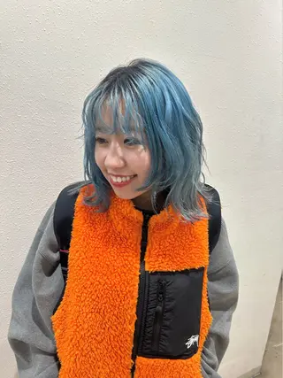 ミディアム ハイトーン/ブリーチ 🧁soraのヘアスタイル