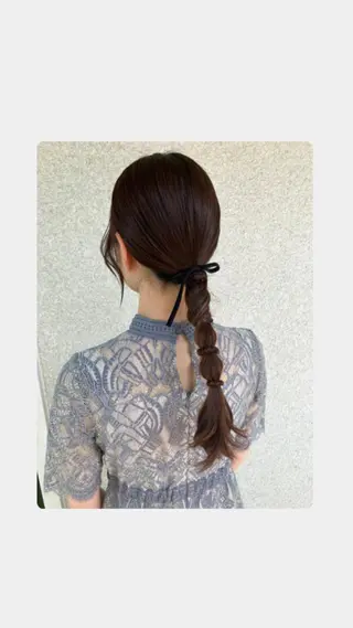 ロング 加藤 優衣の眉毛・アイブロウイメージ