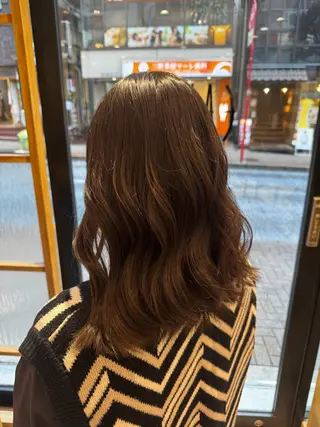 カラー 綺麗めカラー/ 縮毛矯正💞みるのヘアスタイル