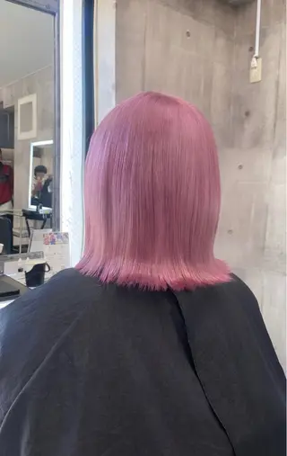 ミディアム カラー ヘアアレンジ メンズ のん🎀ハイトーン/ レイヤーカット🐳のヘアスタイル