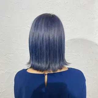 ミディアム カラー 髪質改善/縮毛矯正 ボブ/Ryuseiのヘアスタイル