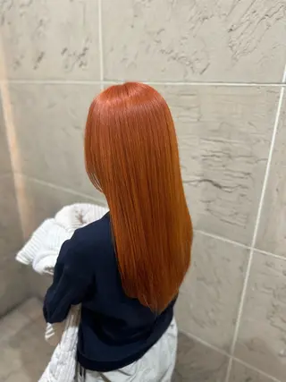 ロング カラー 溜 一太のヘアスタイル