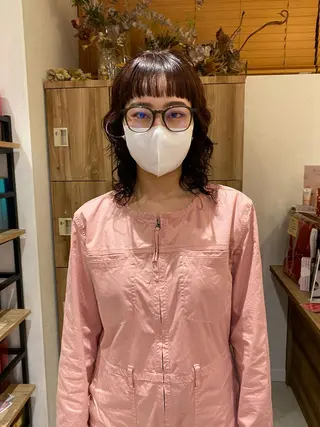 ミディアム パーマ パーマ指名No1 /namiのヘアスタイル