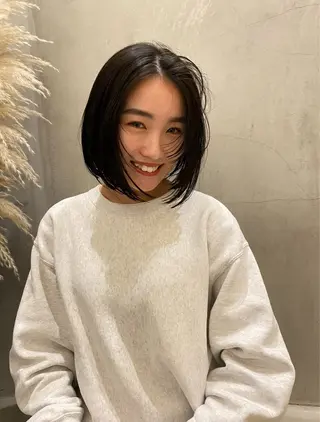 ショート 捺葵 @72tomi__のヘアスタイル
