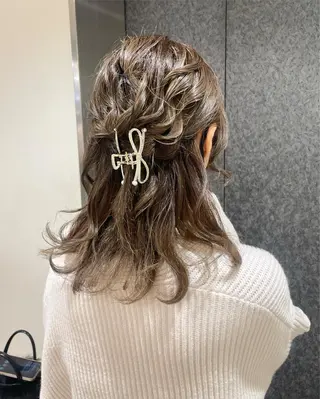 セミロング soyon心斎橋所属・♡透明感/艶カラー/ M a I ♡のヘアスタイル