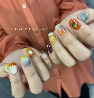 ネイル otsumeyasan所属・わたなべ ちかのネイルデザイン