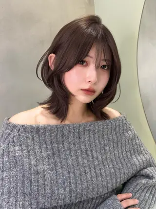 ミディアム 大宮／韓国スタイル /中澤美友のヘアスタイル