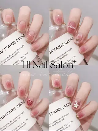 ミディアム H1 ネイル サロンのネイルデザイン