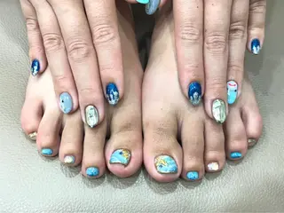 ネイル nuk.所属・坂本 萌のネイルデザイン