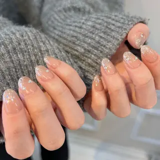 ネイル 🎀チーク/ちゅるん 🫧chisa🎀のネイルデザイン