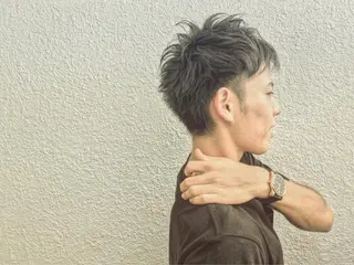 ショート ミディアム セミロング ロング カラー パーマ ヘアアレンジ メンズ 小顔ショートヘア♪ TAKUMIのヘアスタイル