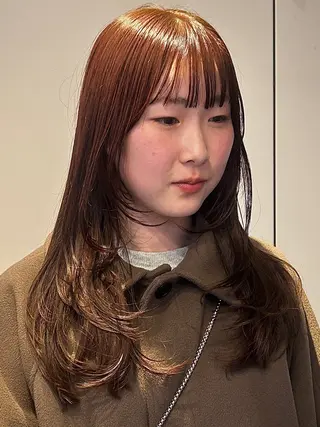 ロング カラー ナチュラル大人っぽい スタイル MAORIのヘアスタイル